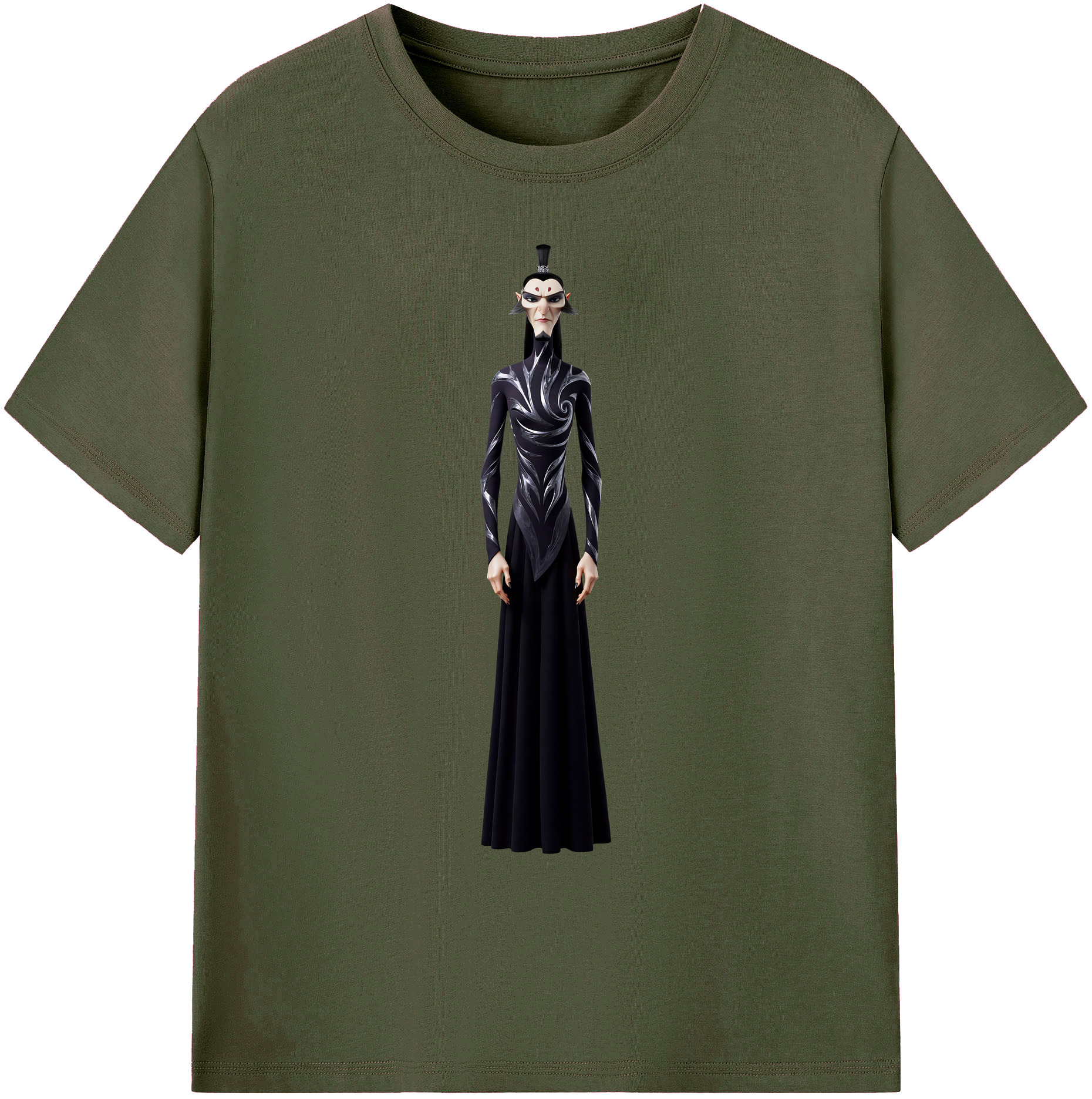 （画像用） Ne Zha 2 ナタ 魔童の大暴れ 綿100％ メンズ半袖Tシャツ｜肌触りやわらか＆通気性